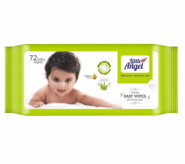 Little Angel Baby Wipes 72 PC