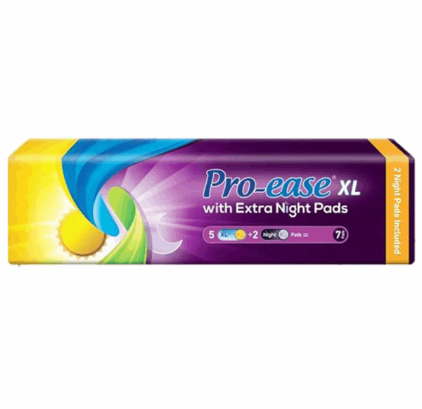 Pro Ease XL with Extra Night Pads 6 PC