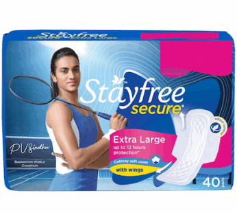 Stayfree Secure XL Cotonny Comnfort 12 Pc